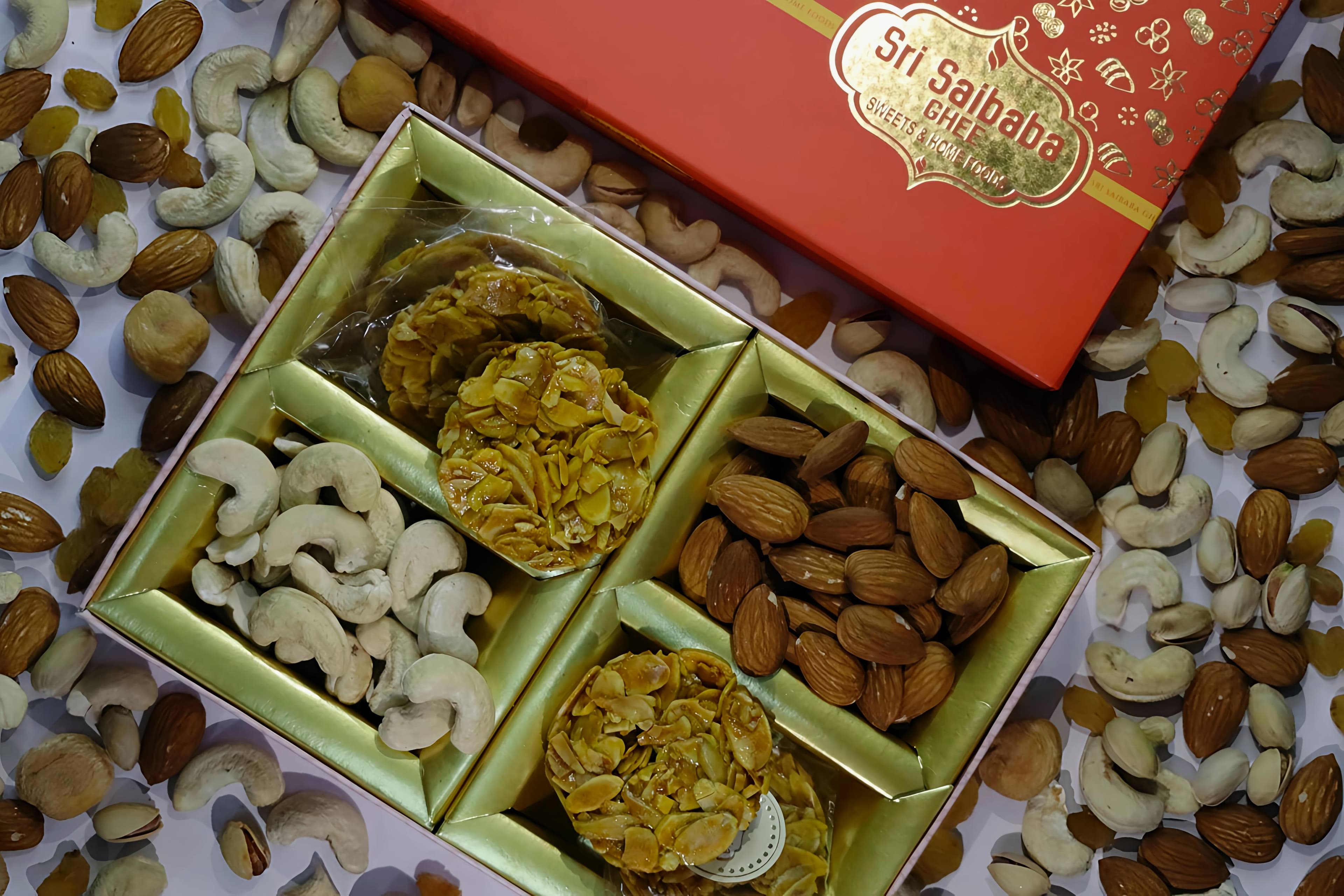 Artisan preparing traditional Indian sweets